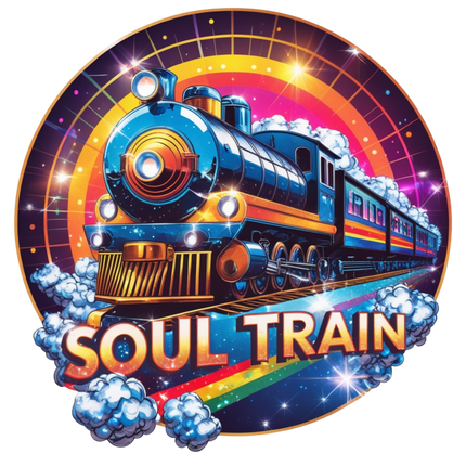Retro Disco Soul Train Design – DTF Heat Transfers #1 DTF Transfers Style Junction – Custom Digital Designs & Apparel