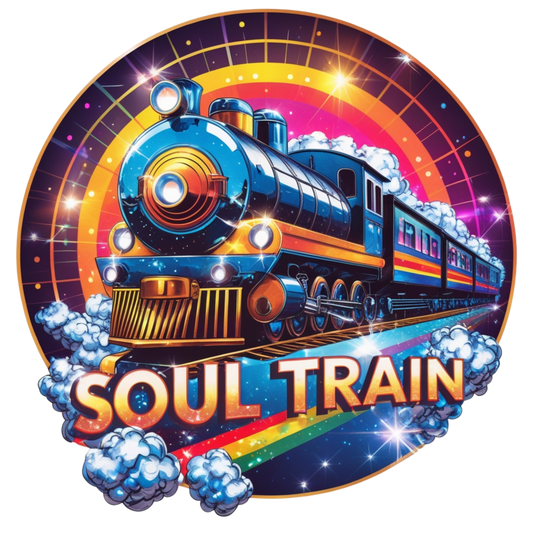 Retro Disco Soul Train Design – DTF Heat Transfers #1 DTF Transfers Style Junction – Custom Digital Designs & Apparel