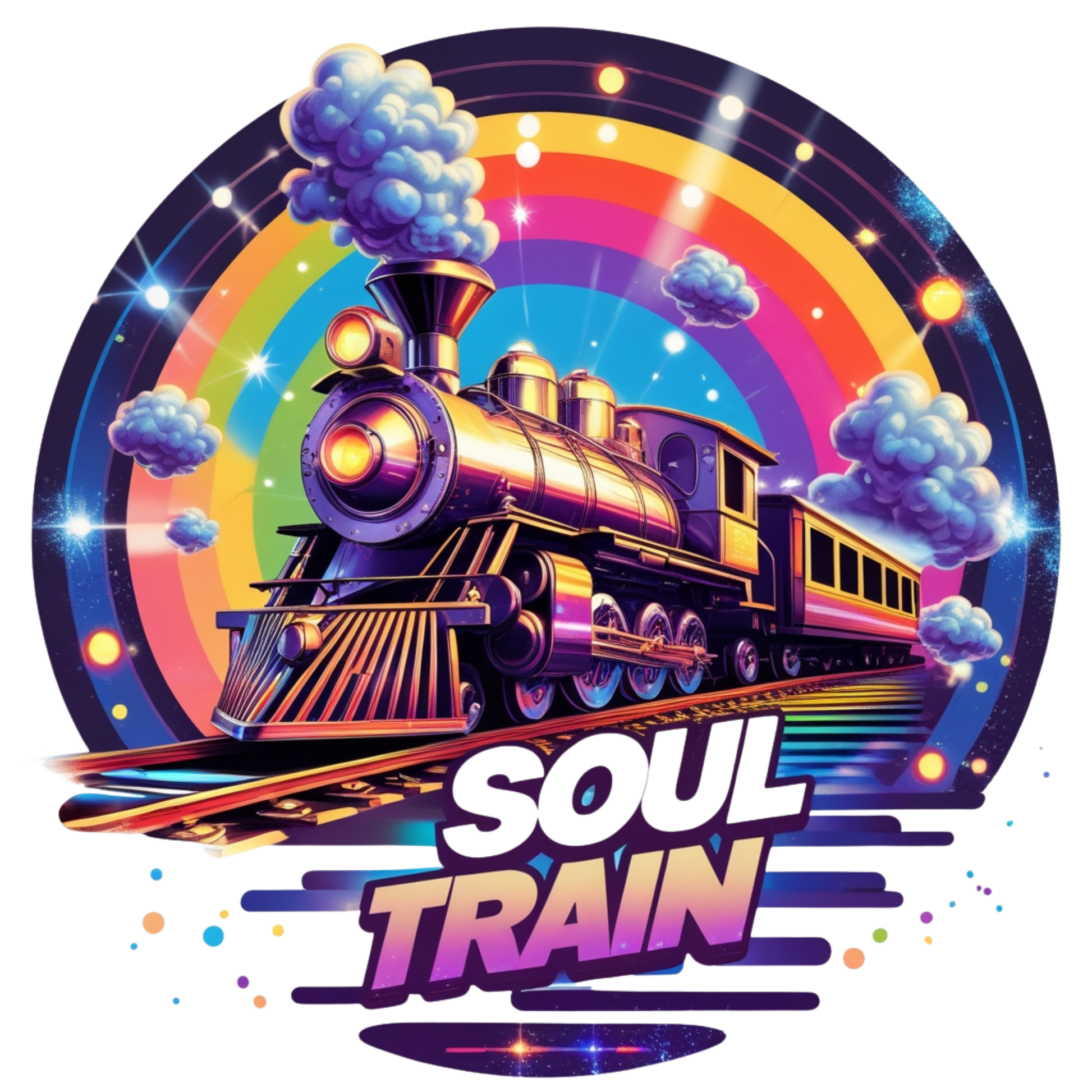 Retro Disco Soul Train Design – DTF Heat Transfers #2 DTF Transfers Style Junction – Custom Digital Designs & Apparel