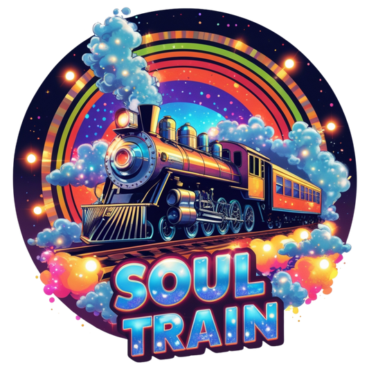 Retro Disco Soul Train Design – DTF Heat Transfers #3 DTF Transfers Style Junction – Custom Digital Designs & Apparel