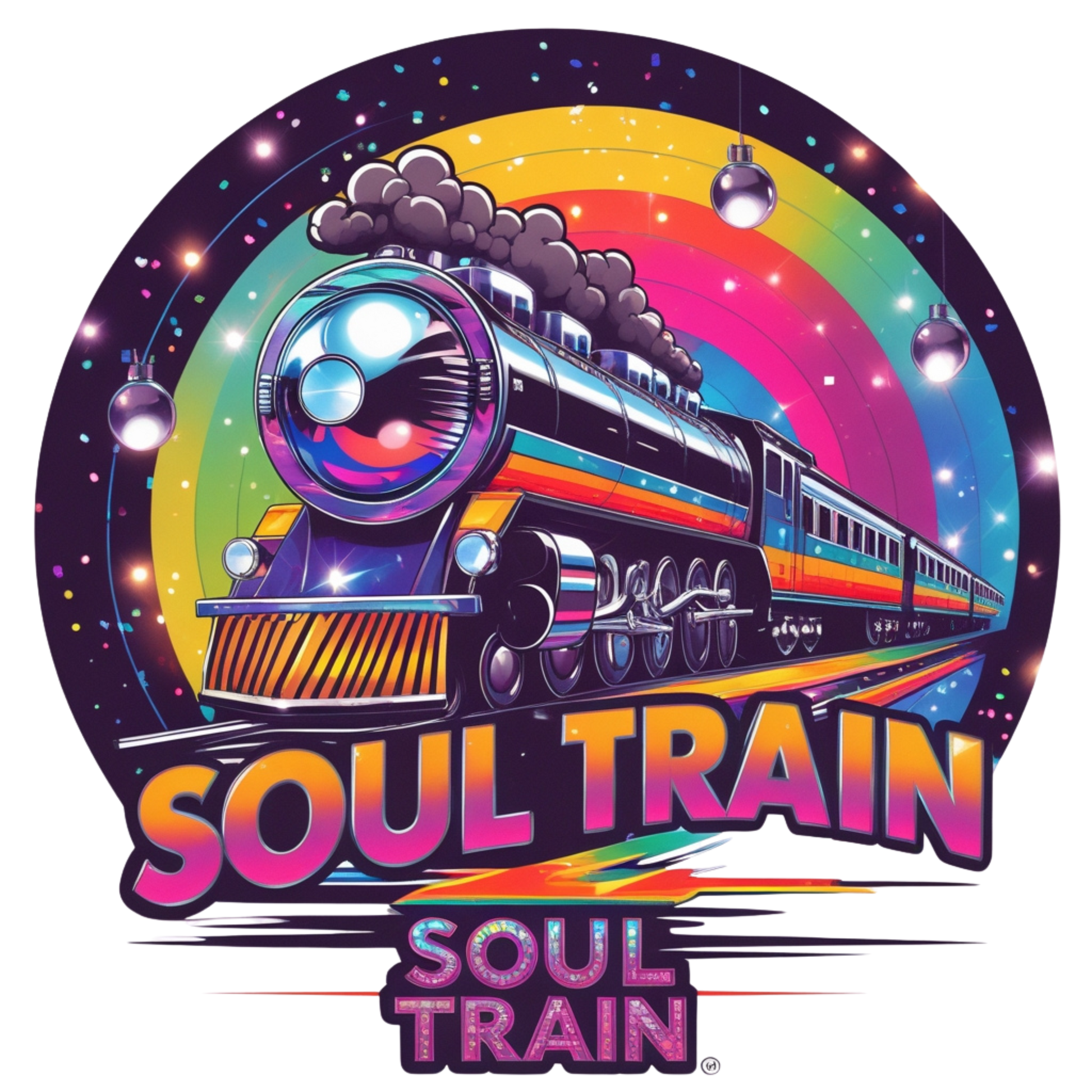 Retro Disco Soul Train Design – DTF Heat Transfers #4 DTF Transfers Style Junction – Custom Digital Designs & Apparel