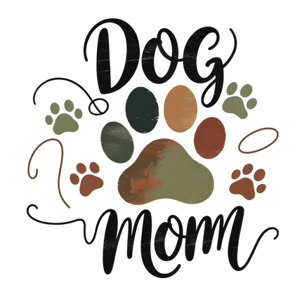 Dog Mom Heartbeat – DTF Heat Transfers #2 DTF Transfers Style Junction – Custom Digital Designs & Apparel