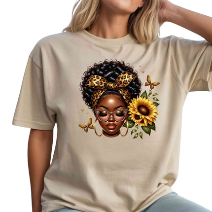 Sunflower Queen Elegance Heat Transfers 3-Pack, Ready to Press, Vibrant Long-Lasting Prints  (Iron-On Transfers Only)