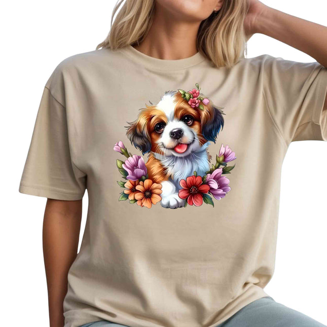 Blossom Pup Joy Heat Transfers 3-Pack, Ready to Press, Vibrant Long-Lasting Prints (Iron-On Transfers Only)