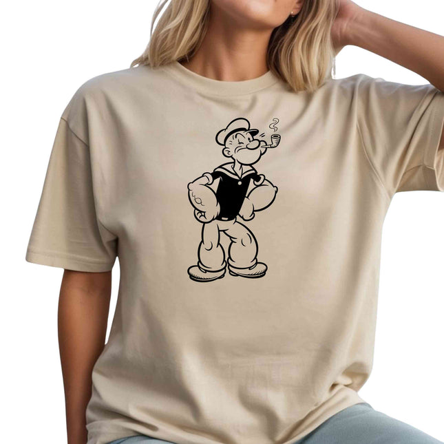 Vintage Cartoon Sailor #2 Heat Transfers 3-Pack, Ready to Press, Vibrant Long-Lasting Prints (Iron-On Transfers Only)