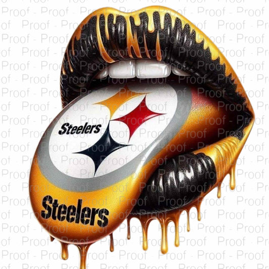 Steelers Tongue-Digital File-Digital Download Digital File Style-Junction Custom Designs & Prints