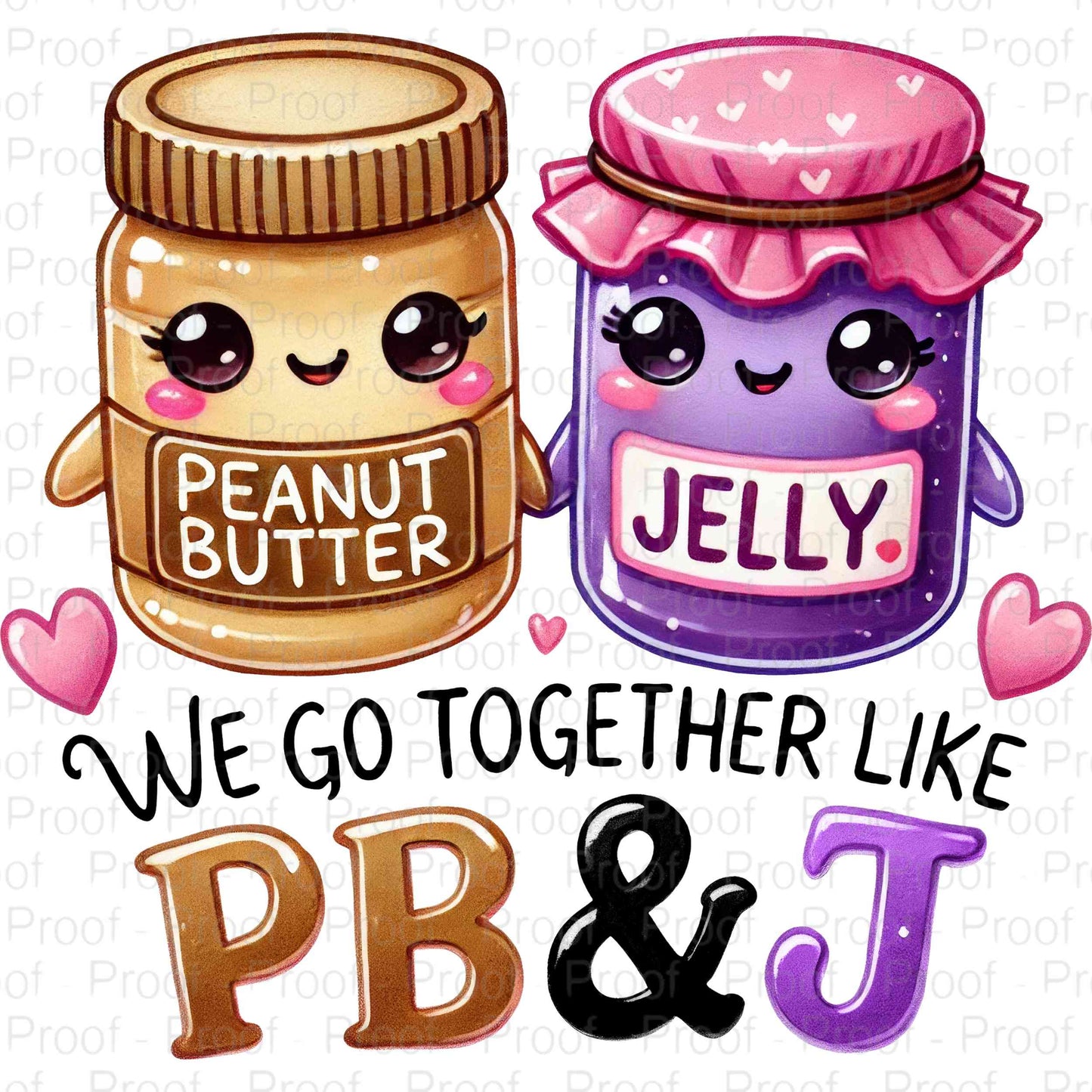 Peanut Butter & Jelly-Digital Download Digital File Style-Junction Custom Designs & Prints