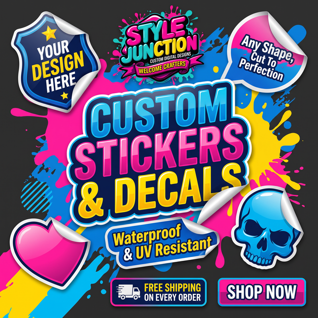 Custom Labels, Stickers & Decals