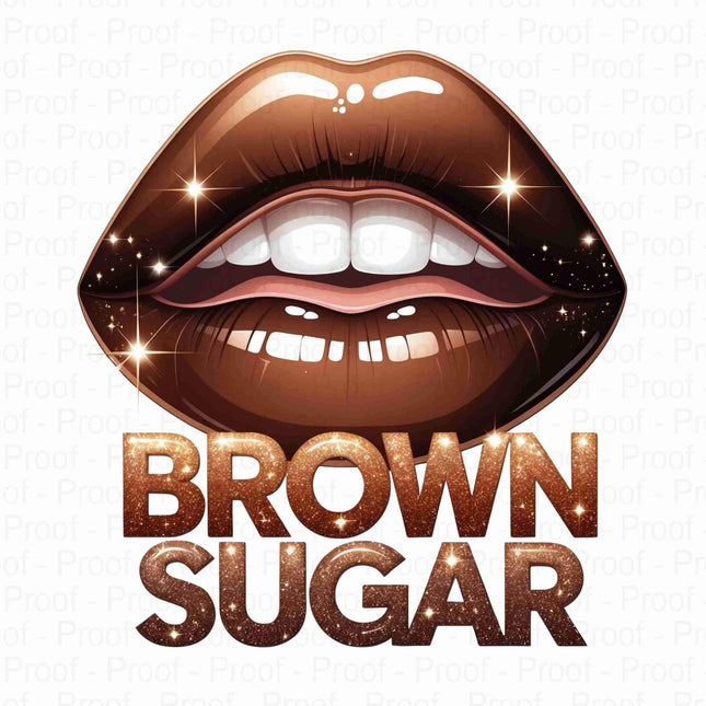 Brown Sugar Lips Digital PNG Bundle of 5 High-Res Glitter Lip Art Digital File Style Junction – Custom Digital Designs & Apparel