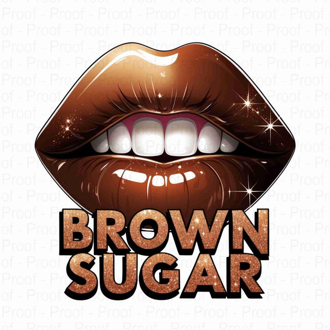 Brown Sugar Lips Digital PNG Bundle of 5 High-Res Glitter Lip Art Digital File Style Junction – Custom Digital Designs & Apparel