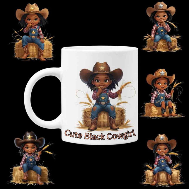 Cute Black Cowgirl Clipart PNG Bundle of 12 Digital Files Digital File Style Junction – Custom Digital Designs & Apparel