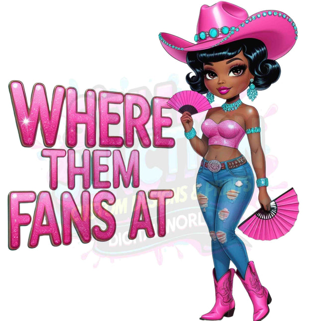 Black Cowgirl Pink Digital Art PNG Bundle of 4 | Where Them Fans At Digital File Style Junction – Custom Digital Designs & Apparel
