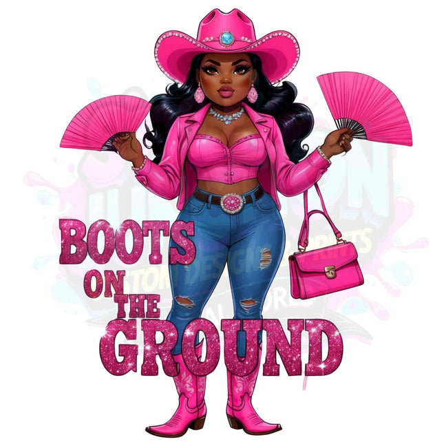 Curvy Cowgirl Pink Glam Digital PNG Set of 5 Digital File Style Junction – Custom Digital Designs & Apparel