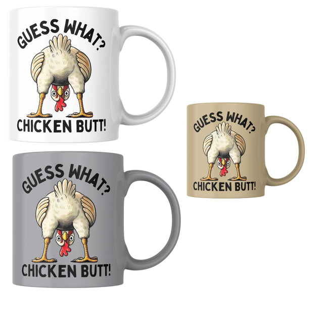 Funny Chicken Butt PNG Clipart Guess What? | High-Res Digital File Digital File Style Junction – Custom Digital Designs & Apparel