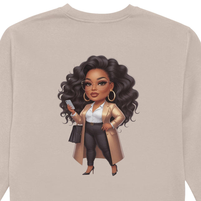 Curvy Black Boss Lady Clipart Bundle of 5 Confident Business Woman Digital File Style Junction – Custom Digital Designs & Apparel