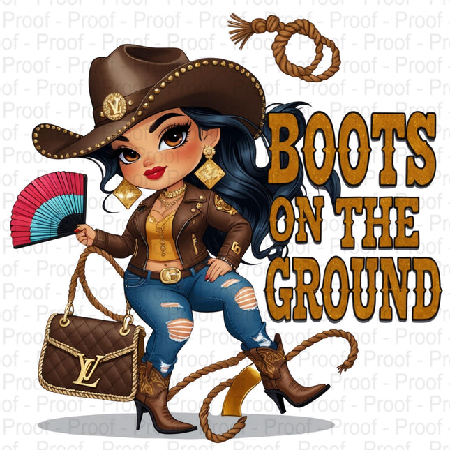 Boots on the Ground Curvy Cowgirl Clipart PNG Bundle of 5 Digital File Style Junction – Custom Digital Designs & Apparel