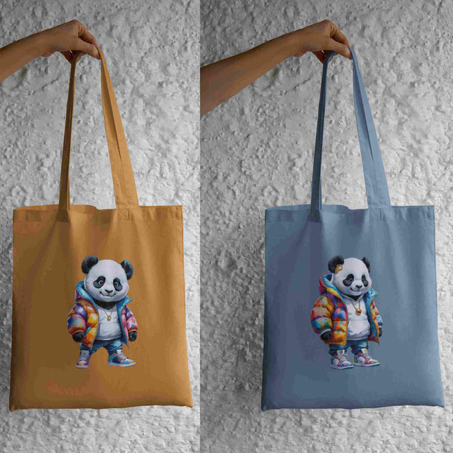 Watercolor Panda Clipart Bundle of 5 Vibrant Streetwear Panda Digital File Style Junction – Custom Digital Designs & Apparel