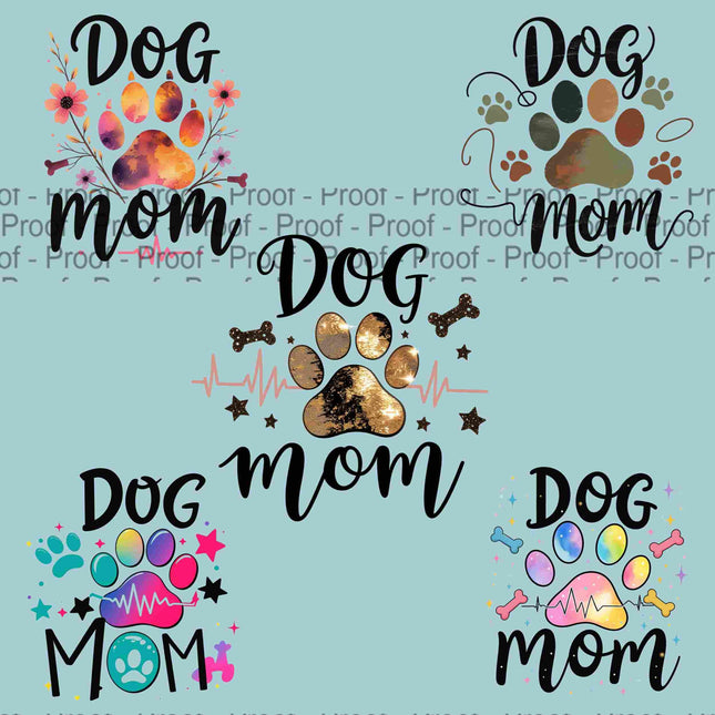 Dog Mom Bestseller PNG Mixed Bundle for Sublimation of 5 Digital File Style Junction – Custom Digital Designs & Apparel