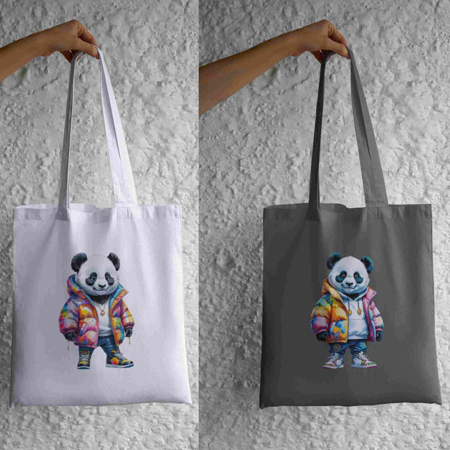 Watercolor Panda Clipart Bundle of 5 Vibrant Streetwear Panda Digital File Style Junction – Custom Digital Designs & Apparel