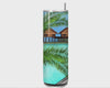 Just a Girl Who Loves Travelling Custom 20oz Tumbler 20oz Skinny Straight Tumbler Style Junction – Custom Digital Designs & Apparel
