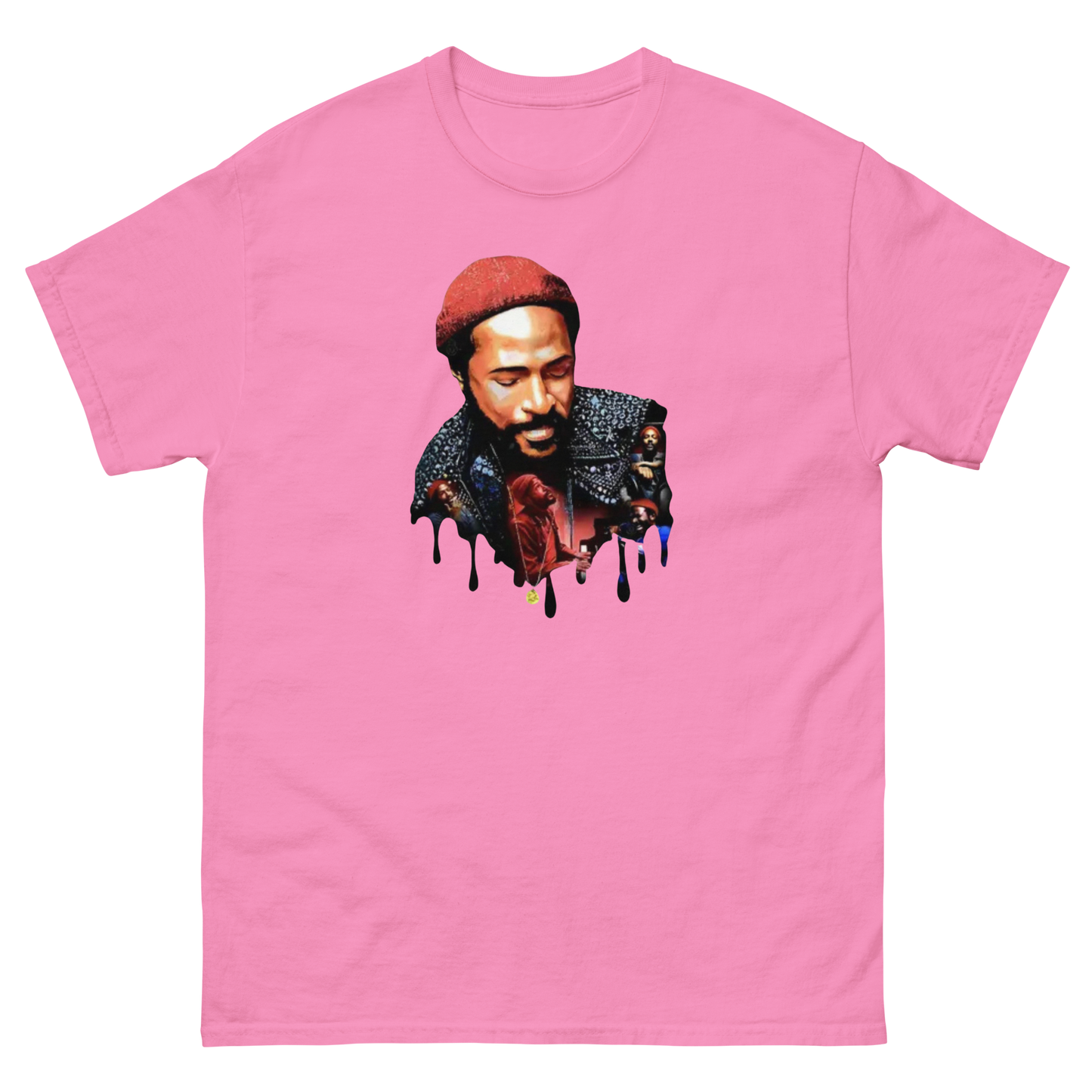 Soulful Retro Music Legend Unisex T-Shirt | Dripping Art Style Women Tees Style Junction – Custom Digital Designs & Apparel Azalea S