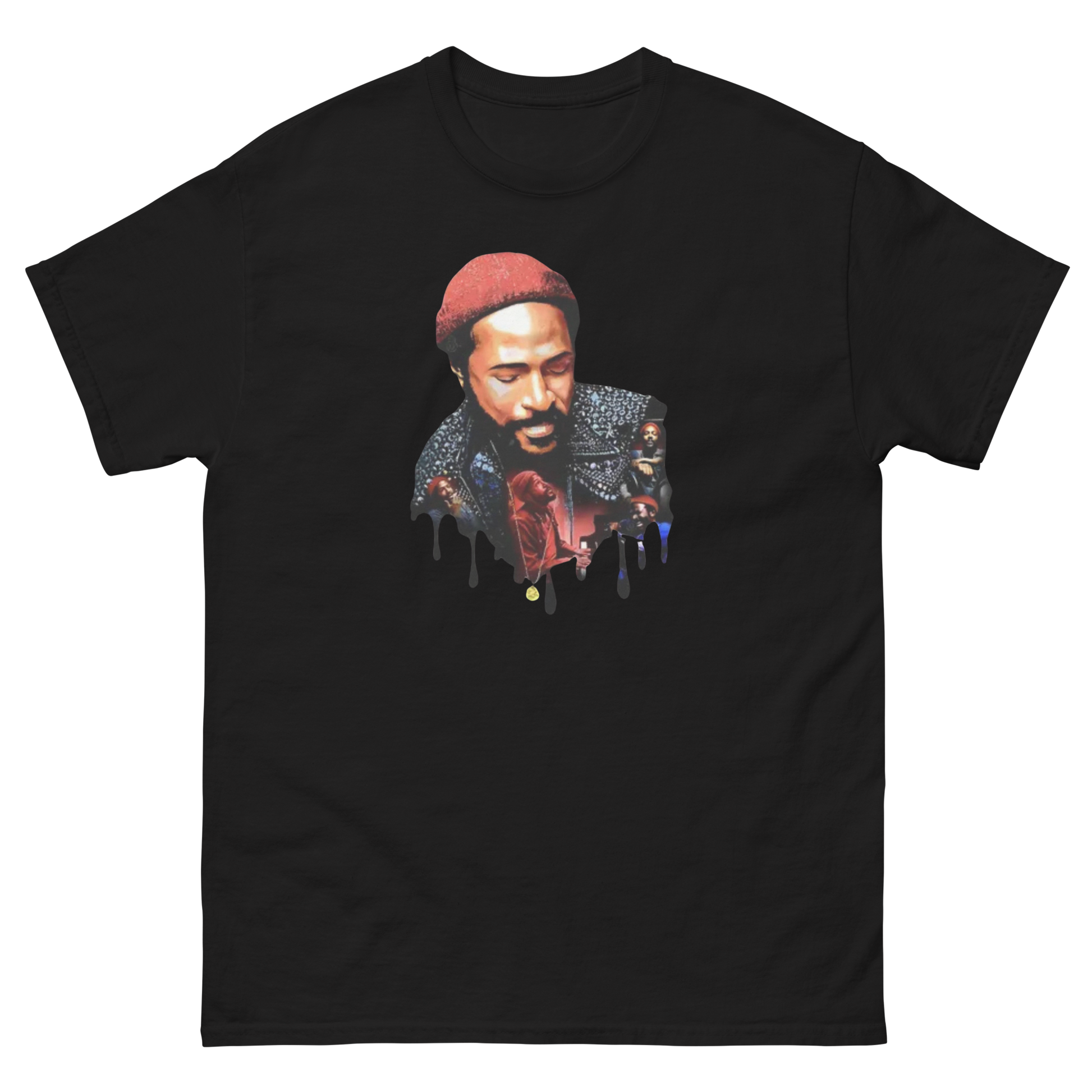 Vintage Soul Retro Tee – Music Legend Graphic Cotton Shirt Mens Tees Style Junction – Custom Digital Designs & Apparel Black S