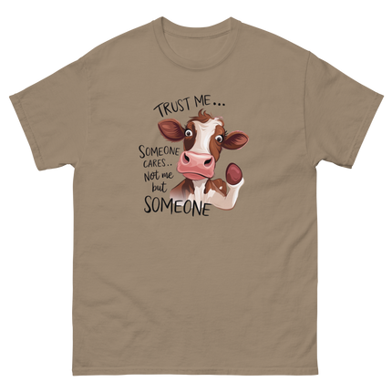 Sarcastic Cow Tee – Not Me But Someone Funny Graphic Shirt Women Tees Style Junction – Custom Digital Designs & Apparel Brown Savana S