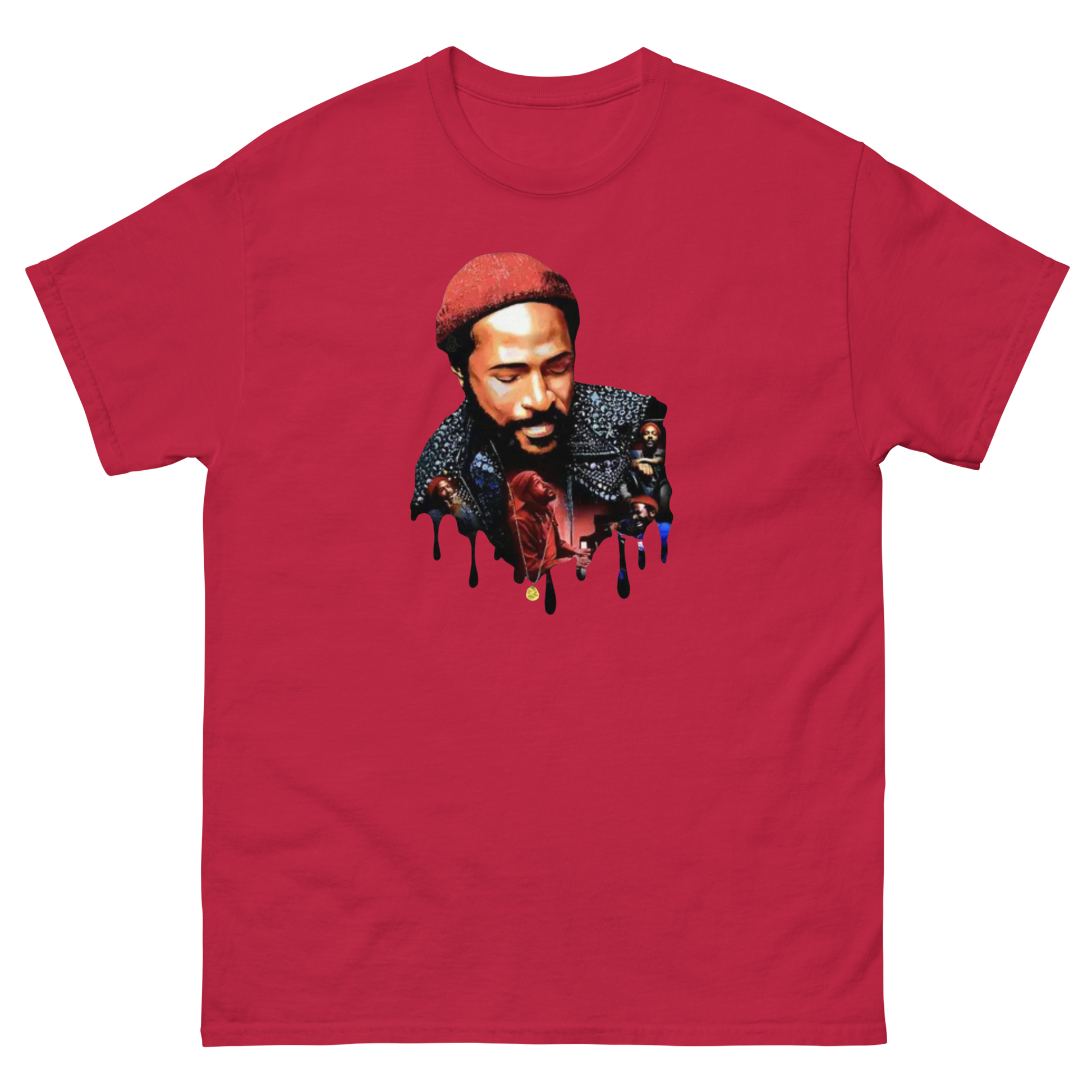 Vintage Soul Retro Tee – Music Legend Graphic Cotton Shirt Mens Tees Style Junction – Custom Digital Designs & Apparel Cardinal S