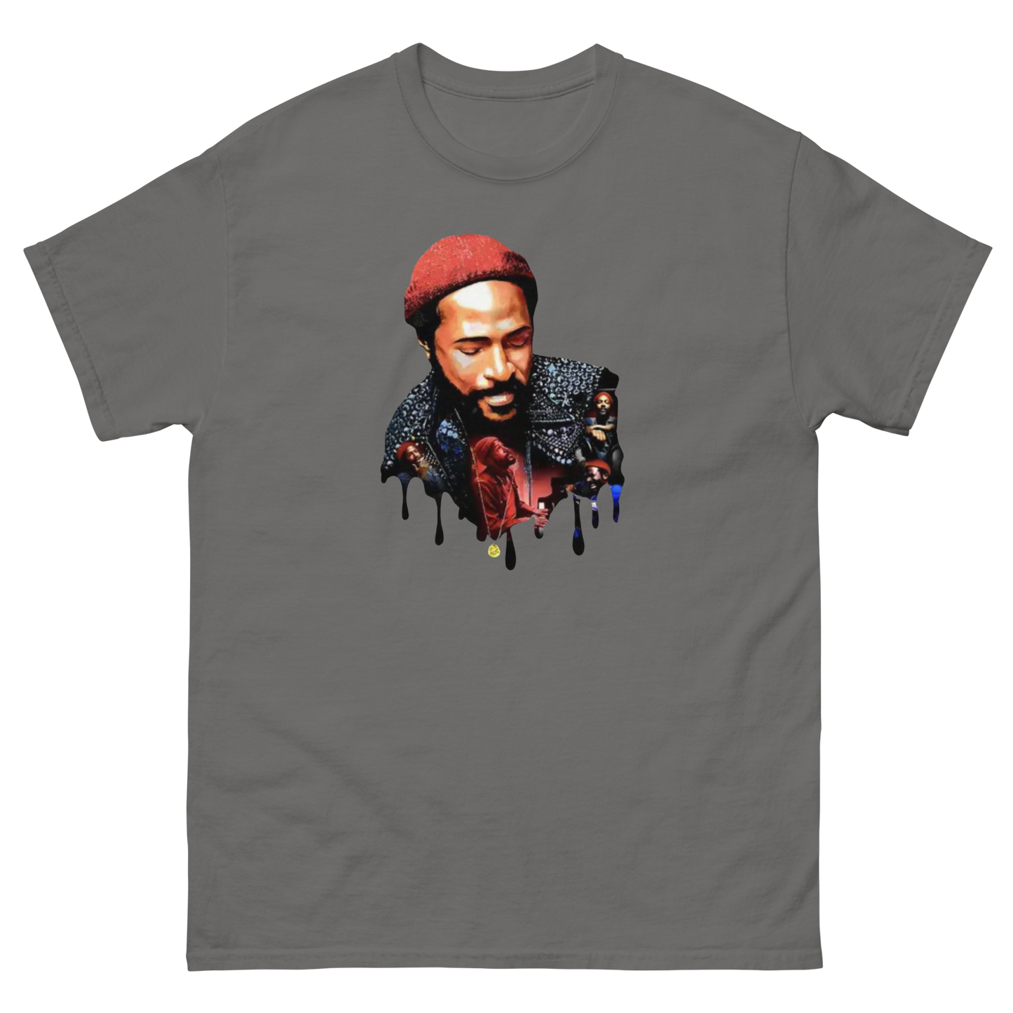 Vintage Soul Retro Tee – Music Legend Graphic Cotton Shirt Mens Tees Style Junction – Custom Digital Designs & Apparel Charcoal S