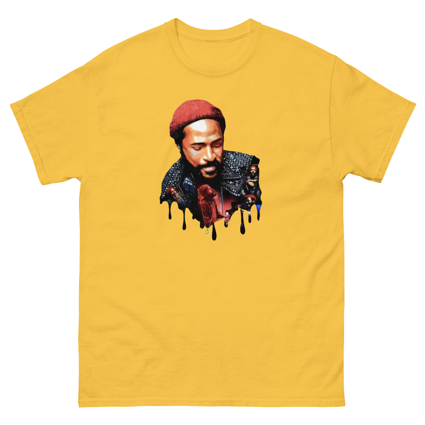 Soulful Retro Music Legend Unisex T-Shirt | Dripping Art Style Women Tees Style Junction – Custom Digital Designs & Apparel Daisy S