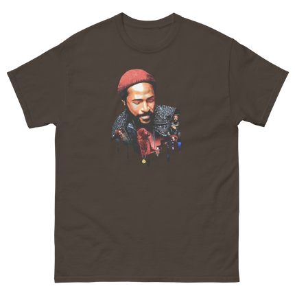 Soul Legend Tee – Retro Drip Style Music Icon Graphic Shirt Women Tees Style Junction – Custom Digital Designs & Apparel Dark Chocolate S