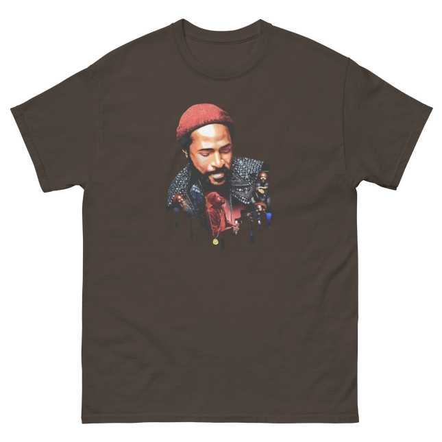 Soul Legend Tee – Retro Drip Style Music Icon Graphic Shirt Women Tees Style Junction – Custom Digital Designs & Apparel Dark Chocolate S