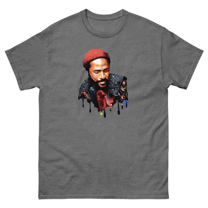 Soul Legend Tee – Retro Drip Style Music Icon Graphic Shirt Women Tees Style Junction – Custom Digital Designs & Apparel Graphite Heather S