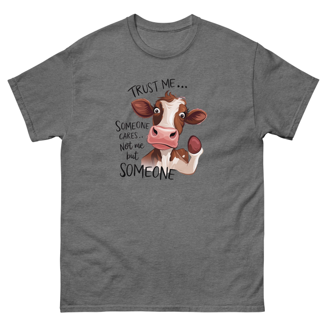 Sarcastic Cow Tee – Not Me But Someone Funny Graphic Shirt Women Tees Style Junction – Custom Digital Designs & Apparel Graphite Heather S