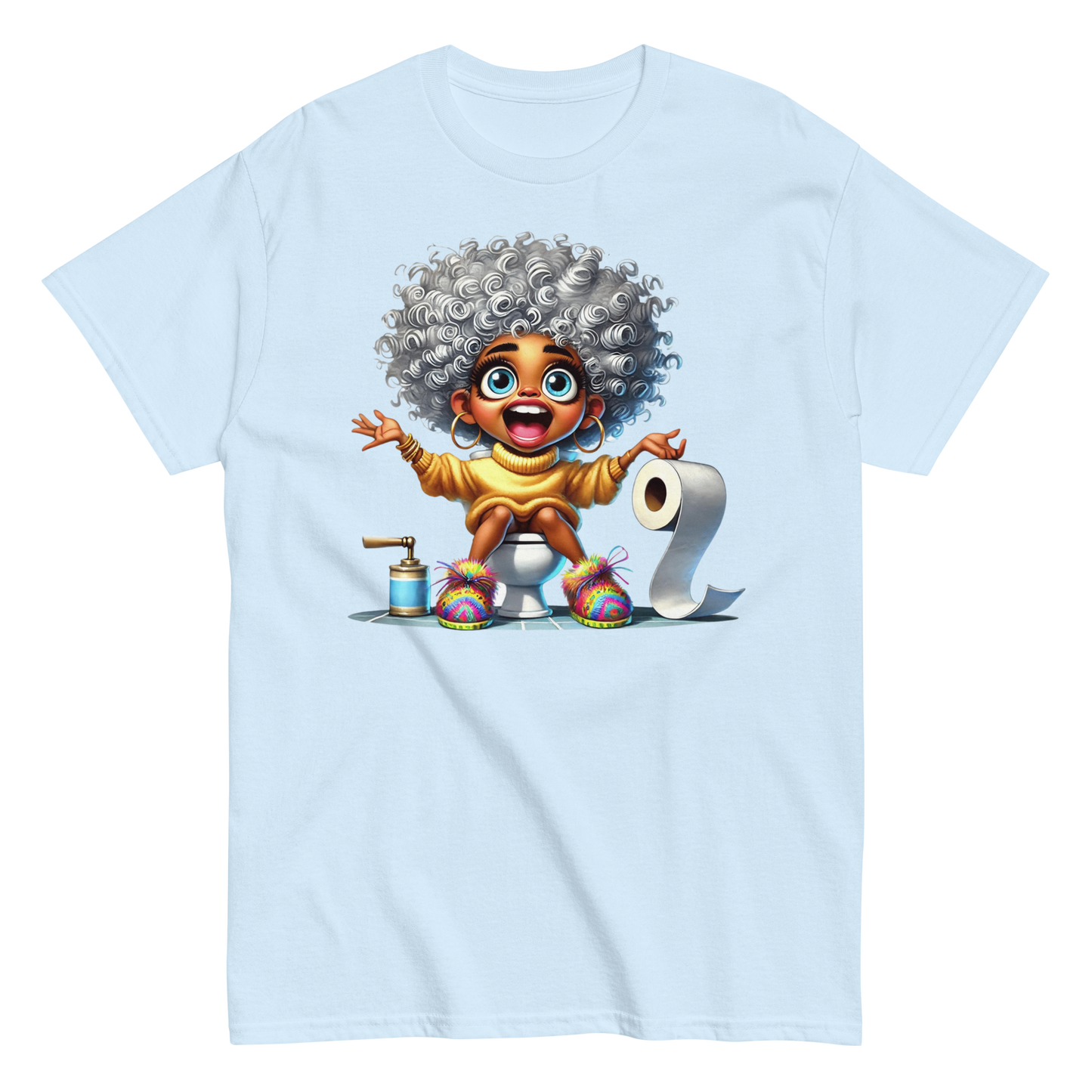 Toilet Time Joy Women's Classic Tee Physical T-Shirt Style-Junction Custom Designs & Prints