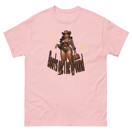 Boots on the Ground Curvy Cowgirl #3 Tee – Western Graphic Shirt Women Tees Style Junction – Custom Digital Designs & Apparel