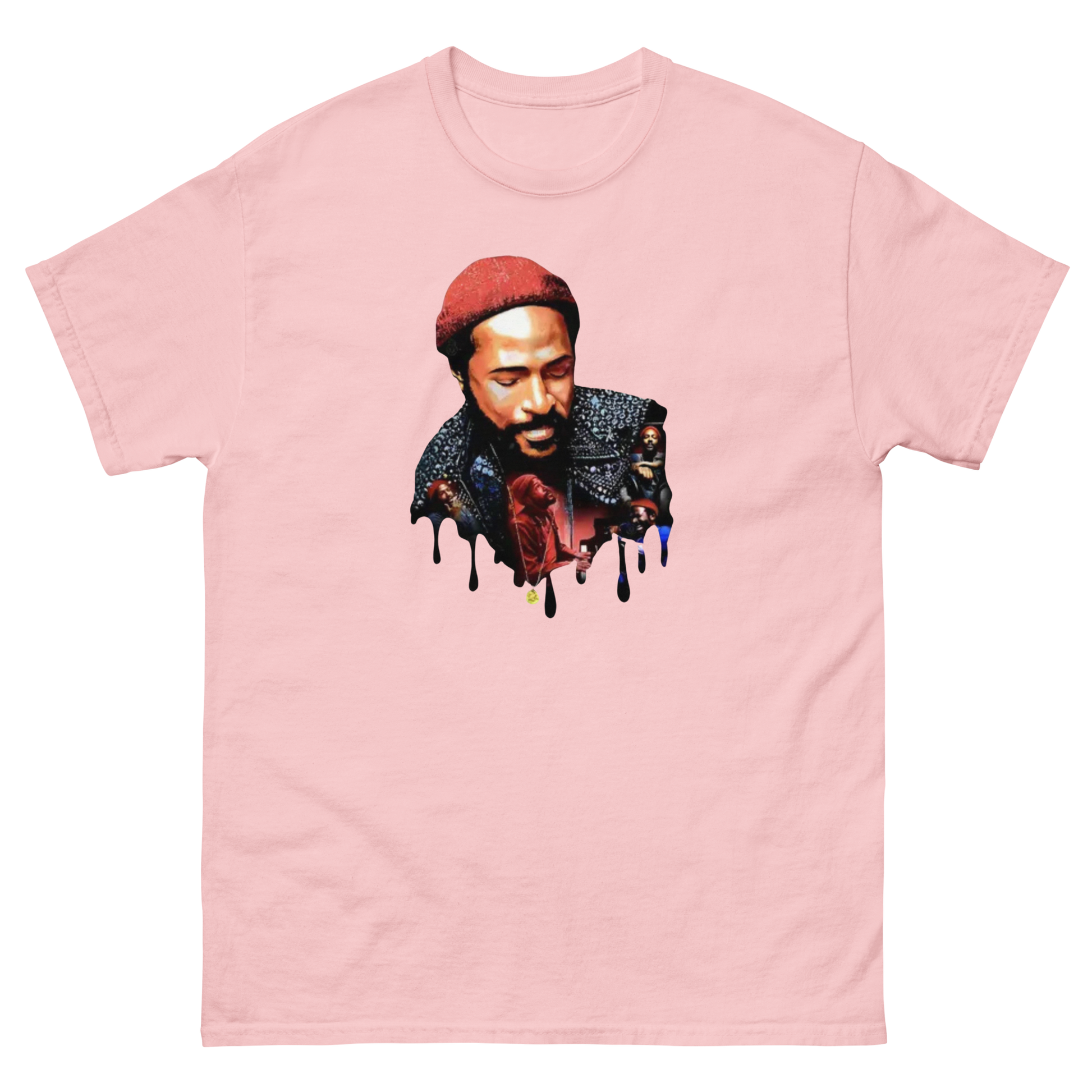 Soulful Retro Music Legend Unisex T-Shirt | Dripping Art Style Women Tees Style Junction – Custom Digital Designs & Apparel