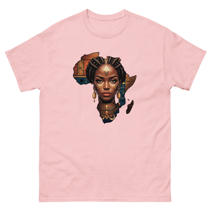 Afrocentric Queen Tee – Tribal Pattern Art, Bold Heritage Vibe #1 Women Tees Style Junction – Custom Digital Designs & Apparel