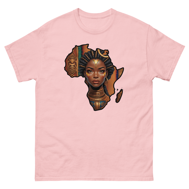 Afrocentric Queen Tee – Tribal Pattern Art, Bold Heritage Vibe #4 Women Tees Style Junction – Custom Digital Designs & Apparel