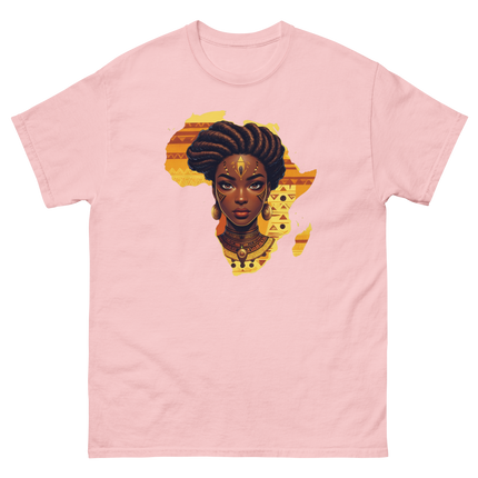 Afrocentric Queen Tee – Tribal Pattern Art, Bold Heritage Vibe #5 Women Tees Style Junction – Custom Digital Designs & Apparel
