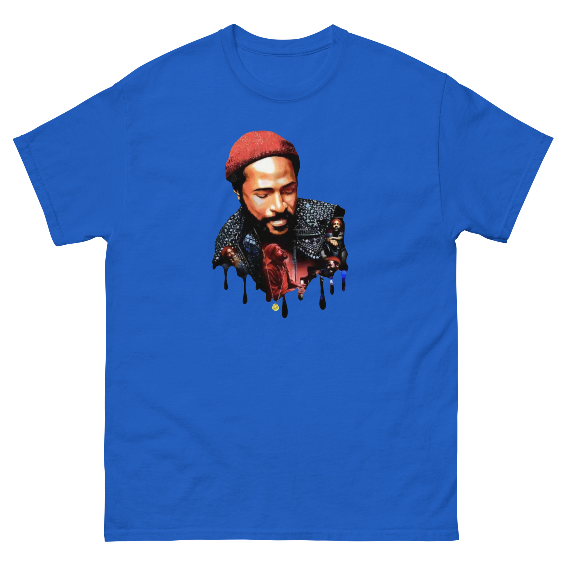 Vintage Soul Retro Tee – Music Legend Graphic Cotton Shirt Mens Tees Style Junction – Custom Digital Designs & Apparel Royal S