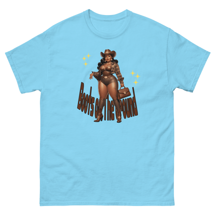 Boots on the Ground Curvy Cowgirl #3 Tee – Western Graphic Shirt Women Tees Style Junction – Custom Digital Designs & Apparel