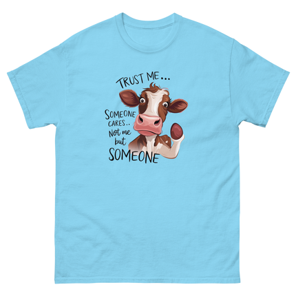 Sarcastic Cow Tee – Not Me But Someone Funny Graphic Shirt Women Tees Style Junction – Custom Digital Designs & Apparel Sky S