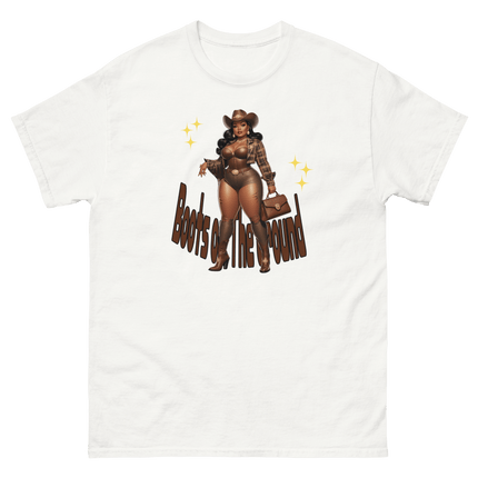 Boots on the Ground Curvy Cowgirl #3 Tee – Western Graphic Shirt Women Tees Style Junction – Custom Digital Designs & Apparel