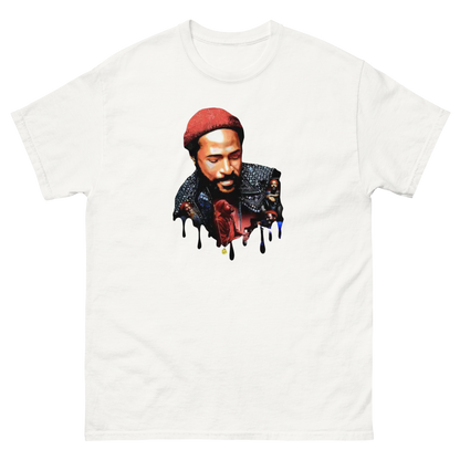 Soulful Retro Music Legend Unisex T-Shirt | Dripping Art Style Women Tees Style Junction – Custom Digital Designs & Apparel