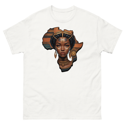 Afrocentric Queen Tee – Tribal Pattern Art, Bold Heritage Vibe #3 Women Tees Style Junction – Custom Digital Designs & Apparel