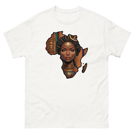 Afrocentric Queen Tee – Tribal Pattern Art, Bold Heritage Vibe #4 Women Tees Style Junction – Custom Digital Designs & Apparel