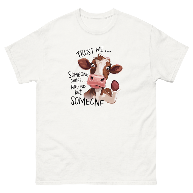 Sarcastic Cow Tee – Not Me But Someone Funny Graphic Shirt Women Tees Style Junction – Custom Digital Designs & Apparel White S