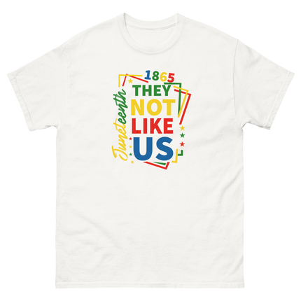 Juneteenth 1865 Tee – They Not Like Us Bold Freedom Design Women Tees Style Junction – Custom Digital Designs & Apparel