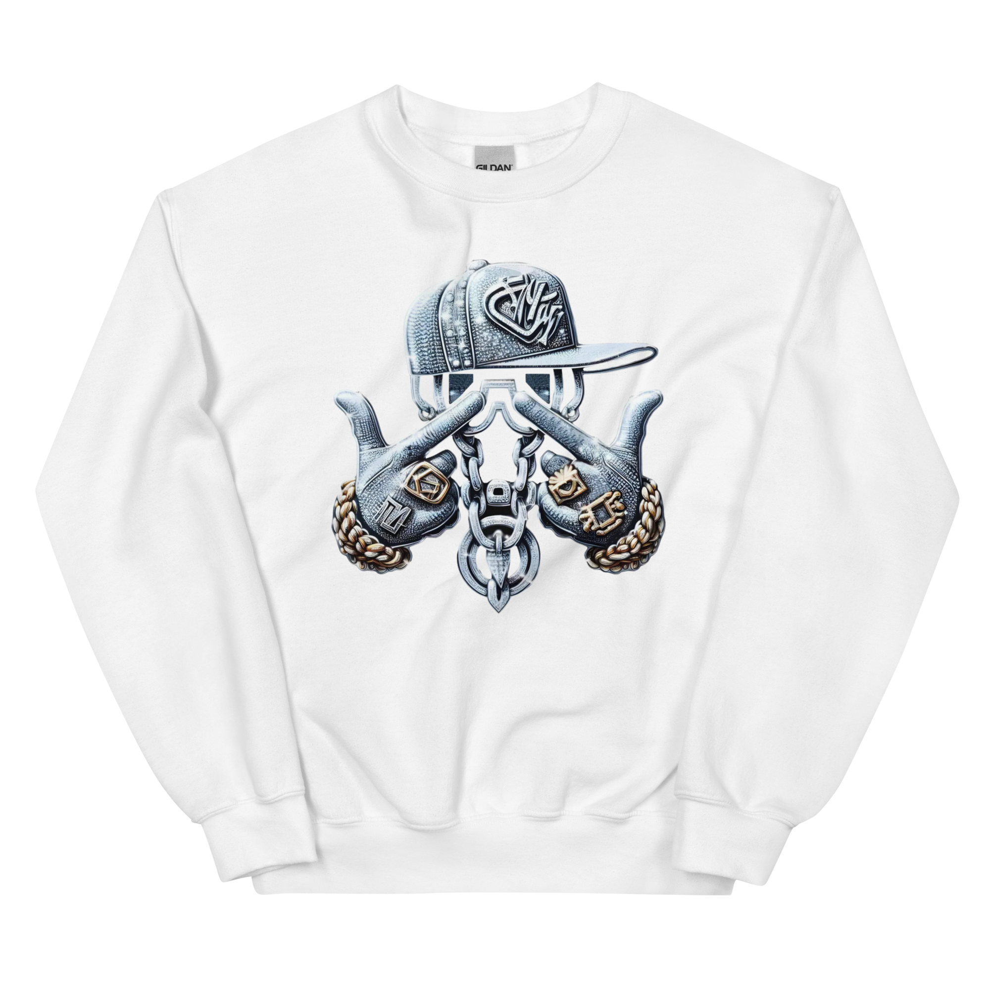 Street King Emblem Custom Design Unisex Sweatshirt Physical Sweatshirt Style-Junction